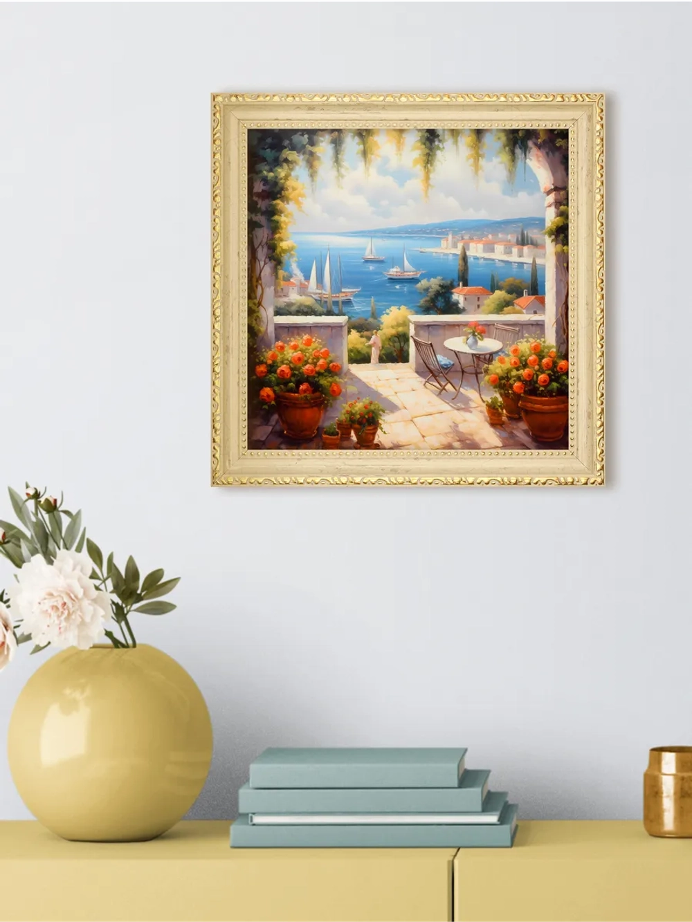 Картина на стену интерьерная на холсте 23*23 см