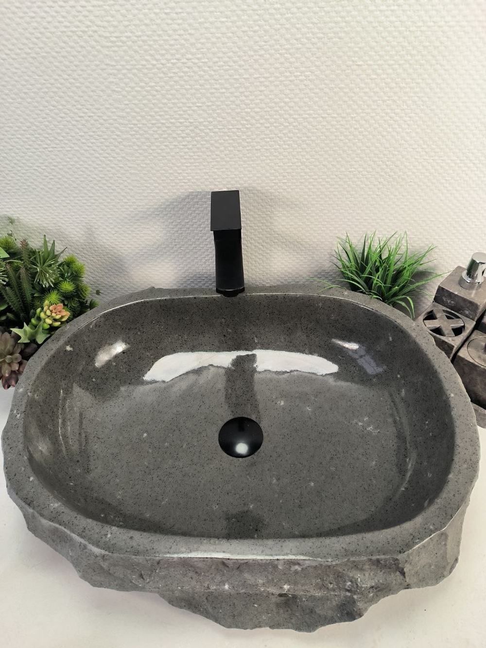 Раковина из андезита Erozy Grey EA-65318 65*43*15 0040