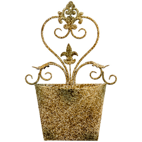 Металлическое кашпо Верментино версия L Объект мечты