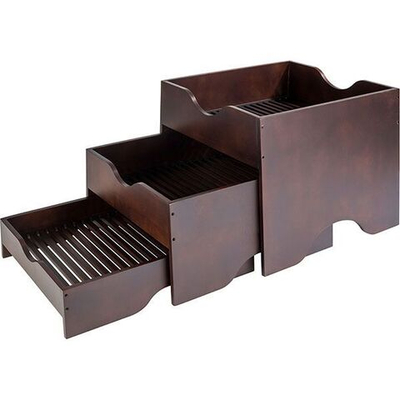 Стенд фуршетный из 3 х частей;дерево;,H=33,L=40,B=40см;коричнев. (Цвет: коричневый)