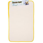 Набор ковриков для ванной и туалета, 2 шт, 0.5х0.8, 0.4х0.5 м, ПЭ, жел, Камешки, Y9-038