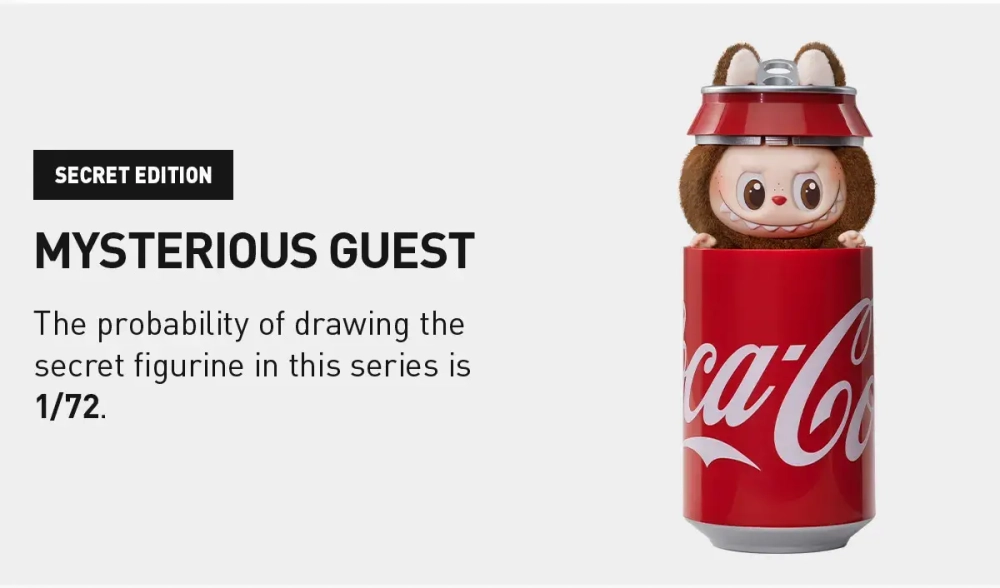 Pop Mart The Monsters Labubu: Coca-Cola