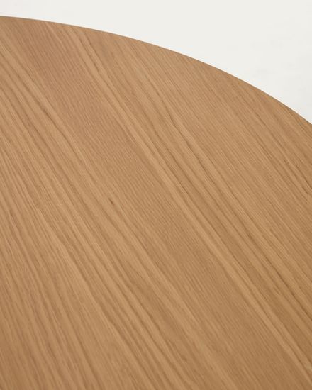 Oqui Раздвижной стол из шпона дуба и массива дерева 90 (170) x 90 см La Forma Испания 