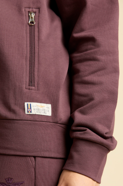 Толстовка на молнии свободного кроя