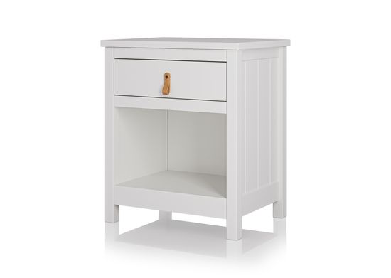 Тумба прикроватная Wood (белый)