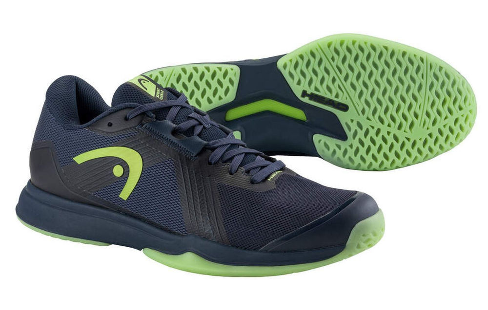 Мужские теннисные кроссовки Head Sprint Team 4.0 Indoor - navy/lime