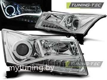Передние фары daylight chrome для Chevrolet Cruze