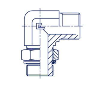 Штуцер FRG90 BSP 2 - BSP 2