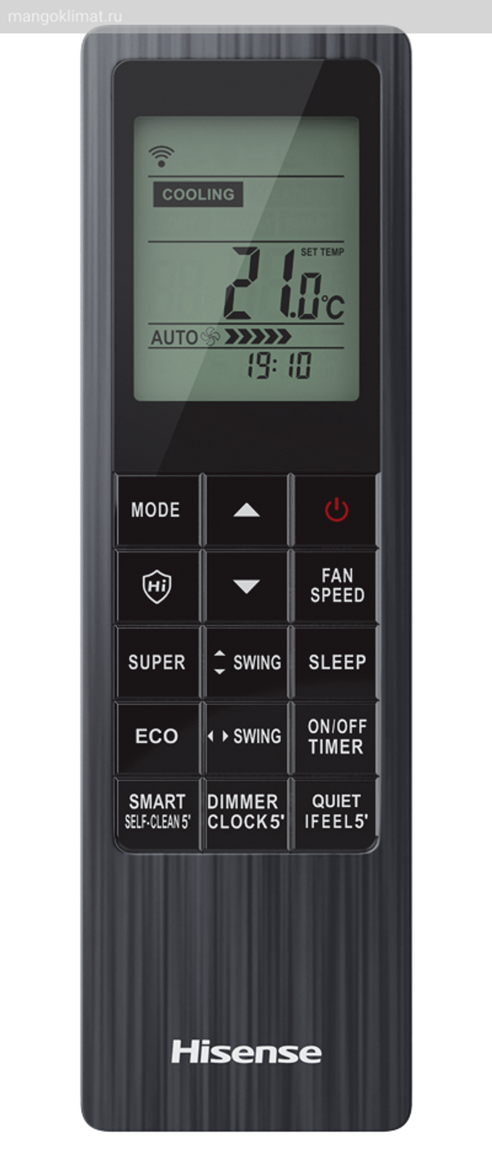 Бытовая сплит-система Hisense серии BLACK CRYSTAL Classic A AS-07HW4SYDTG035В (комплект)