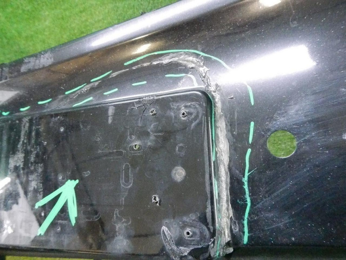 Бампер передний Mercedes V w447 (2014-н.в.)