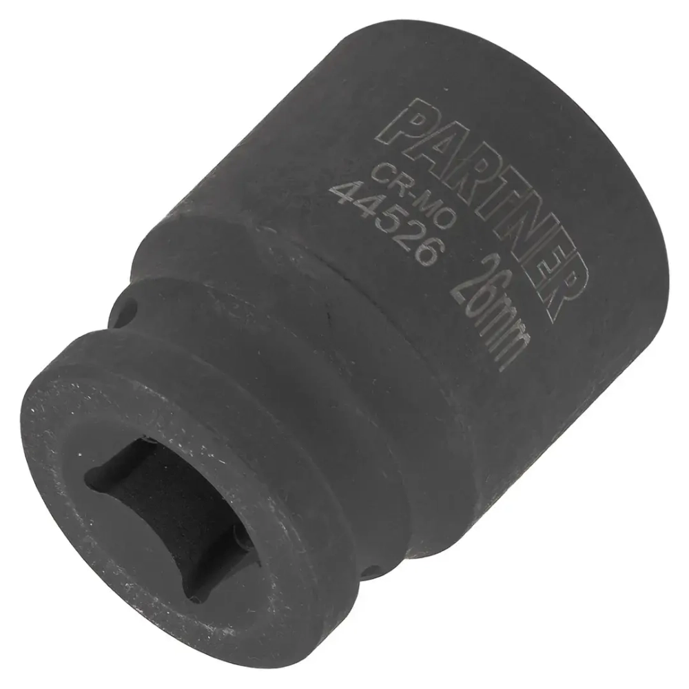 Головка ударная 1/2'', 26мм (6гр.) Partner PA-44526