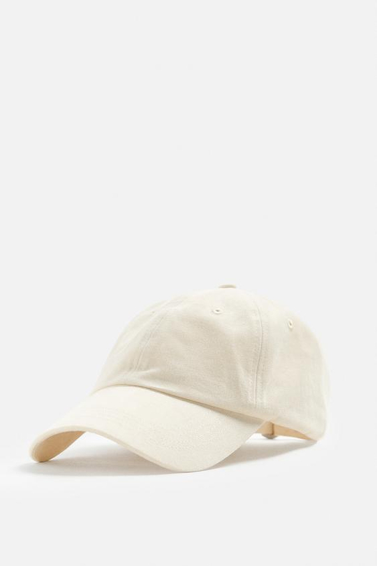 ZARA КЕПКА SOFT, ЭКРЮ