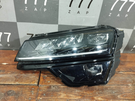 Фара левая LED Skoda Karoq 17-нв Б/У Оригинал 57B941015D