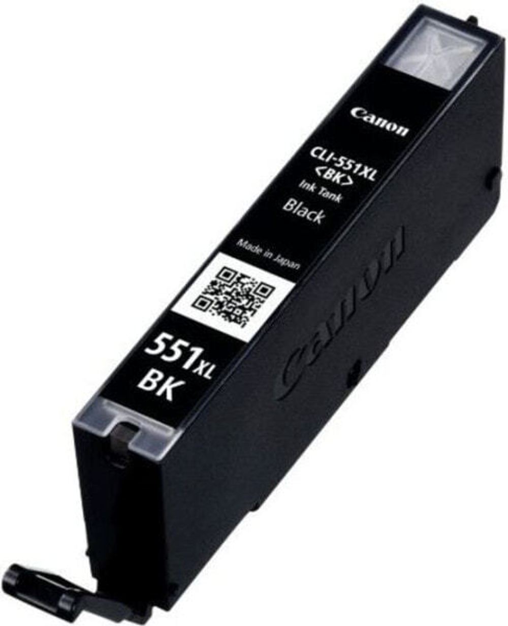 Картридж струйный черный 1 шт Canon CLI-551BK XL IP7250/MG5450