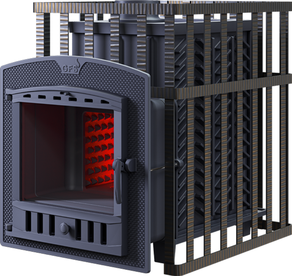 Гефест ЗК25 П2С Банная печь из чугуна