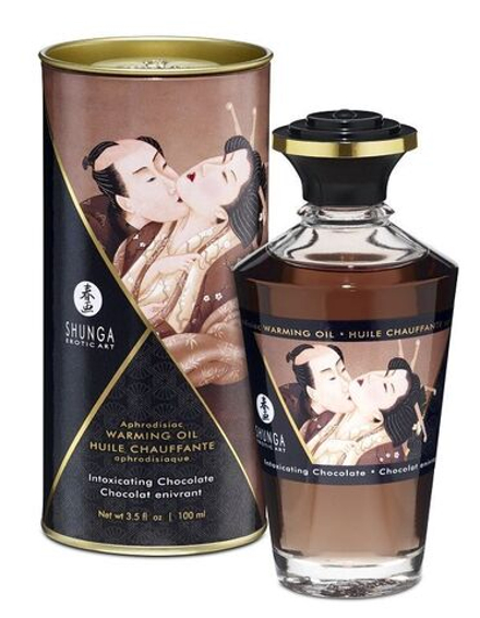 Масло интимное массажное съедобное "Пьянящий Шоколад" 100 мл