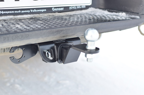 Фаркоп с унив. электрикой Smart, съемный квадрат, Volkswagen Amarok 2010- (паспорт и сертификат) ПТ ГРУПП.VAM-10-991122.00