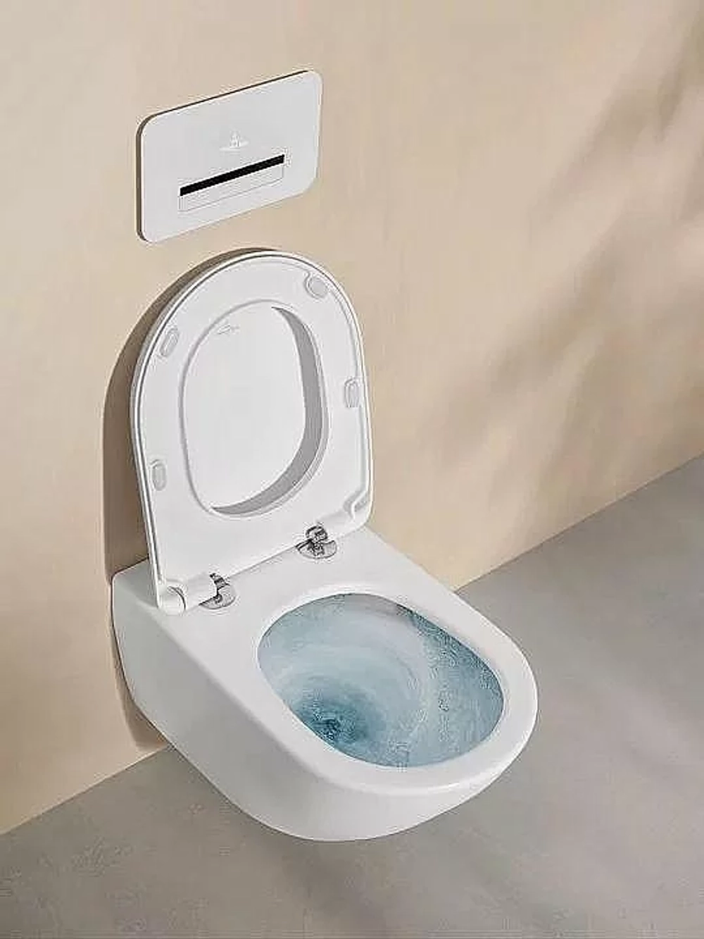 Унитаз подвесной Villeroy&Boch Antao 4674T0R1 альпийский белый, безободковый, слив торнадо