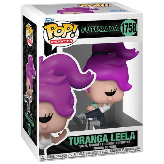 Фигурка Funko POP! Animation Futurama S4 Turanga Leela (1758) 80077 / Фигурка Фанко ПОП! по мотивам мультсериала "Футурама", Туранга Лила