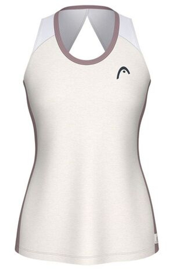 Женский топ теннисный Head Play Tech Tank - creamy