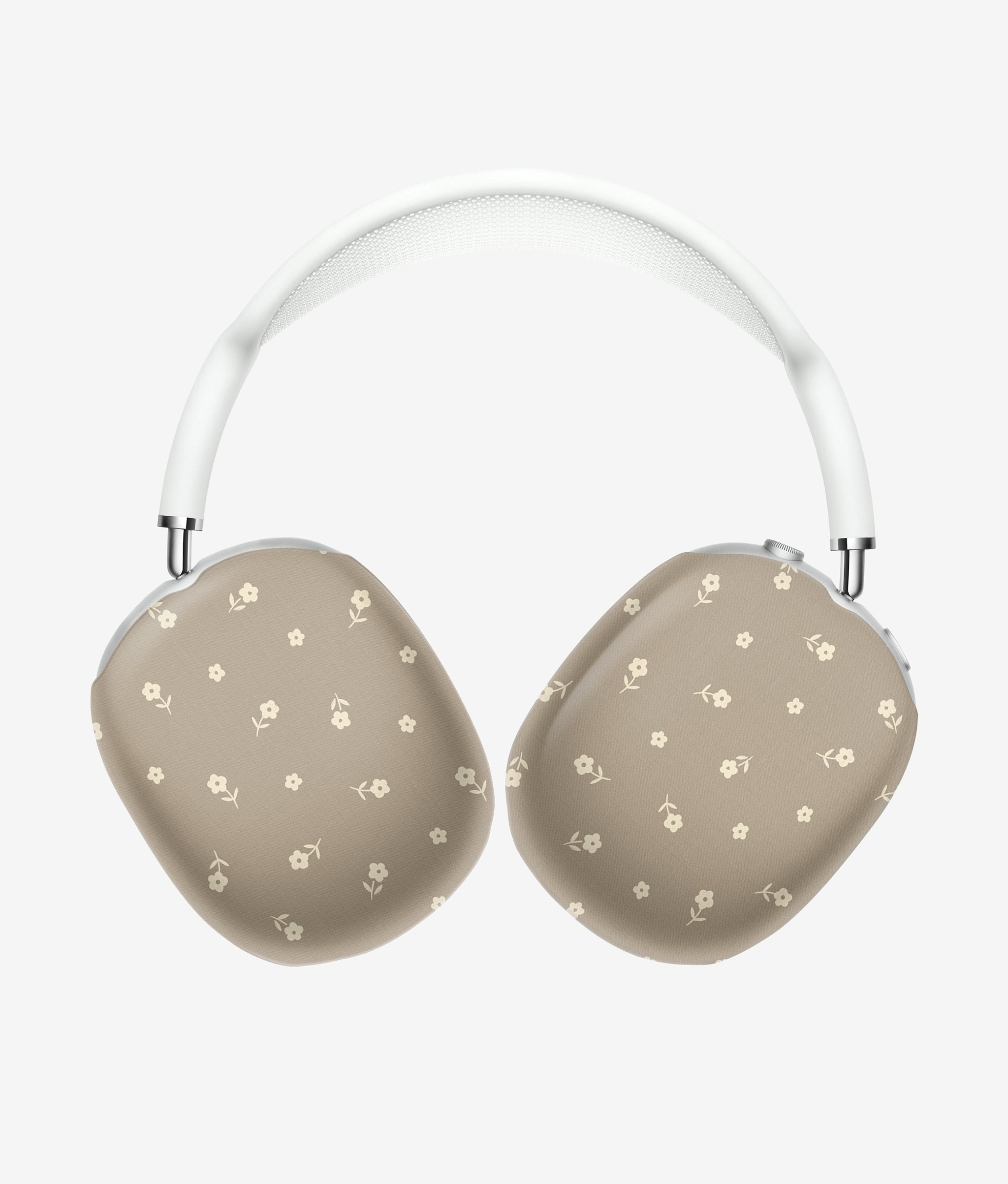 Кейс EARLY FLOWERS (бежевый) для AirPods Max