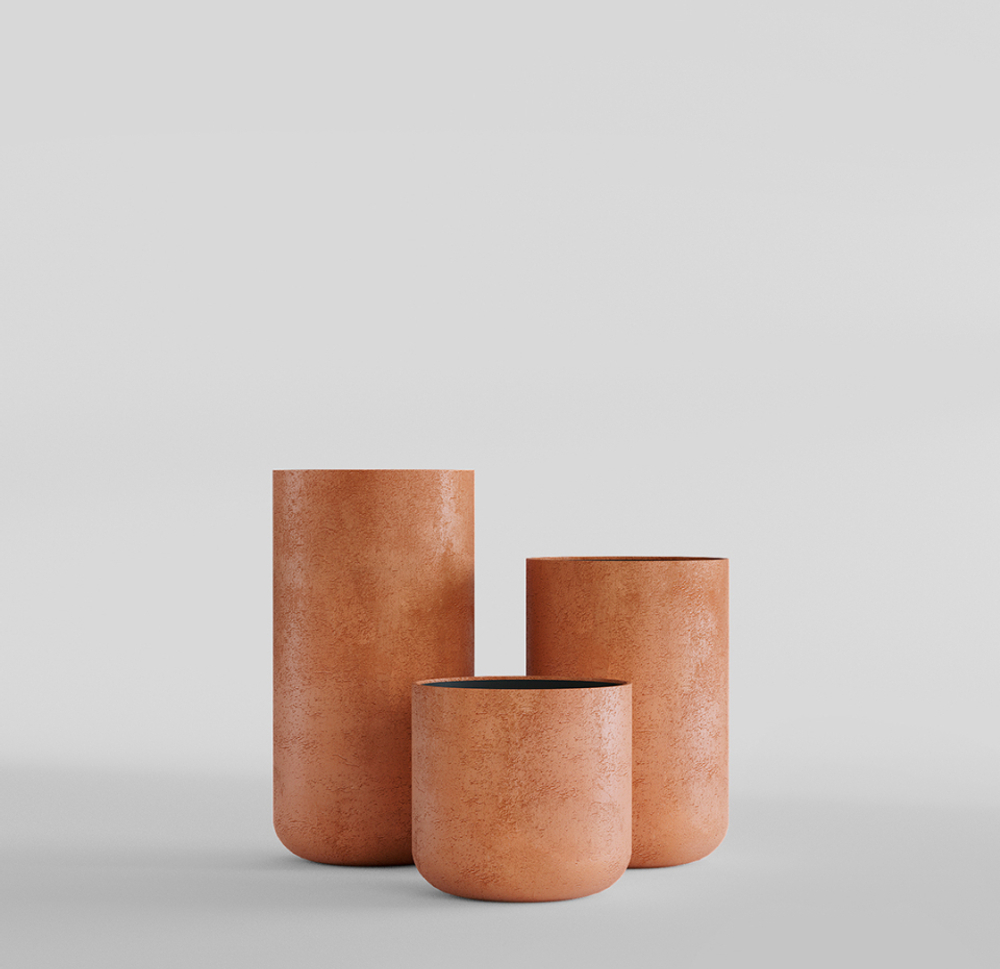 Кашпо, коллекция Color, форма TOPPER