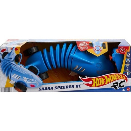 Hot Wheels - Дистанционно управляемый RC автомобиль Shark Speeder 1:15 Свет и звук HXJ83 / артикул   HXJ83  / GTIN 194735231263