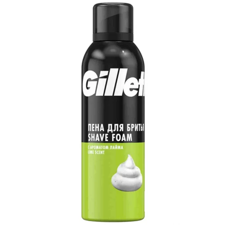 Gillette Lemon Lime Пена для бритья  200 мл
