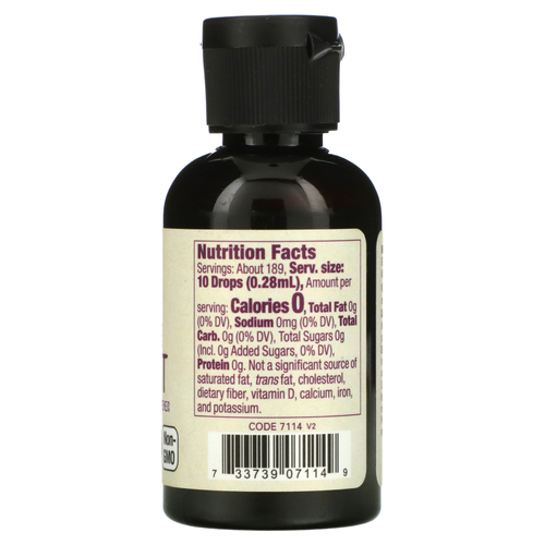 NOW Foods, Real Food, Органические фрукты монаха, жидкий подсластитель с нулевой калорийностью, тыквенная специя, 1,8 жидких унций (53 мл)