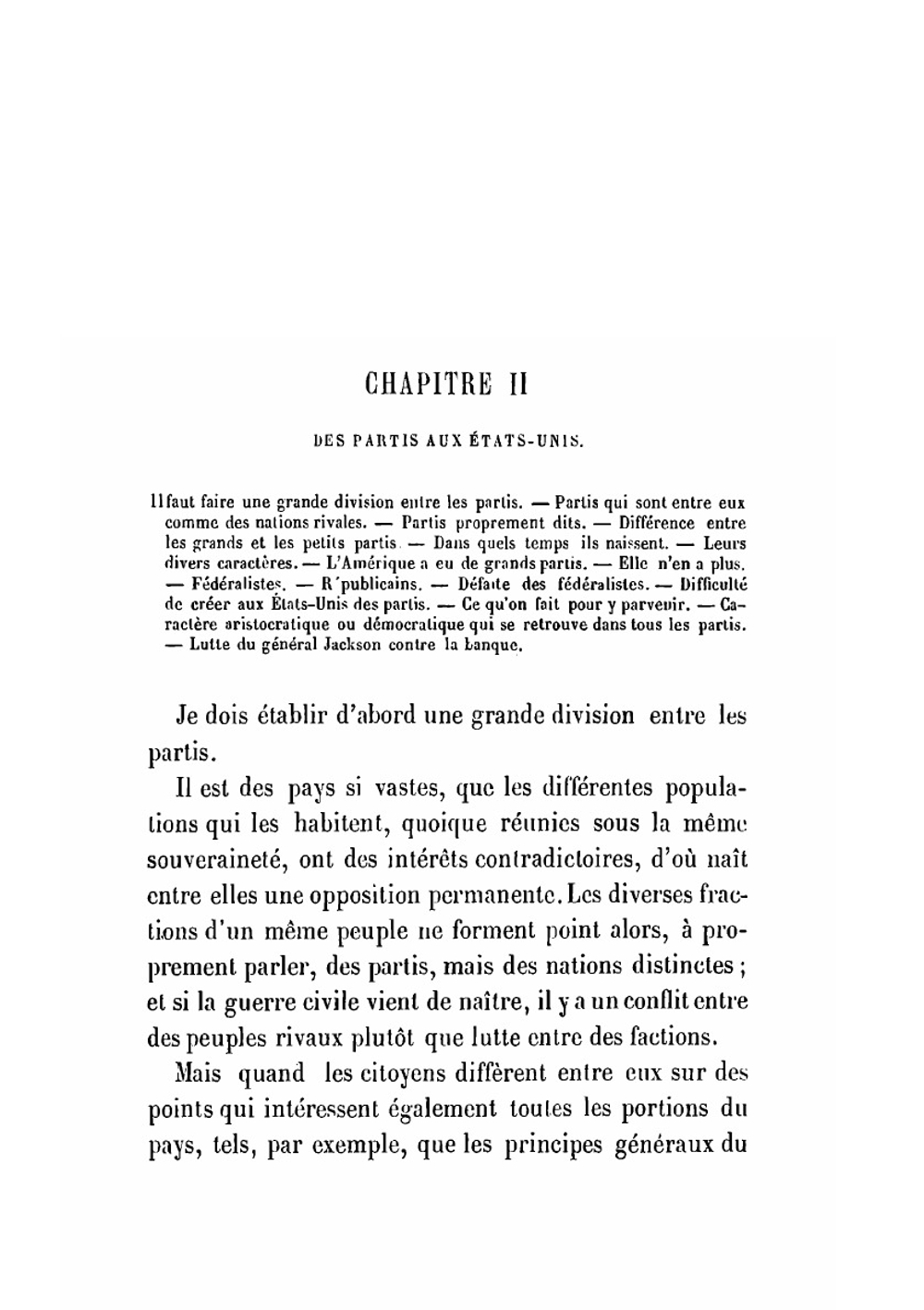 De la démocratie en Amérique. Tome 2 | Alexis de Tocqueville