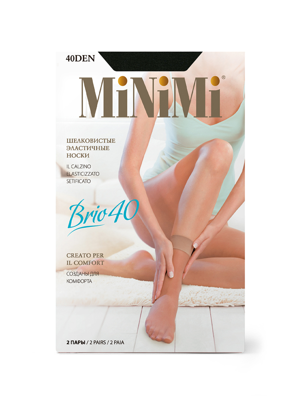 MiNiMi BRIO 40 носки (2 пары)