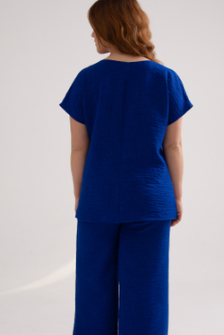 Блузка женская 3256зпа, василёк #527Вас093256зпа