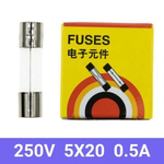 Предохранитель стеклянный 5X20 мм 0.5A 250В (100 шт)