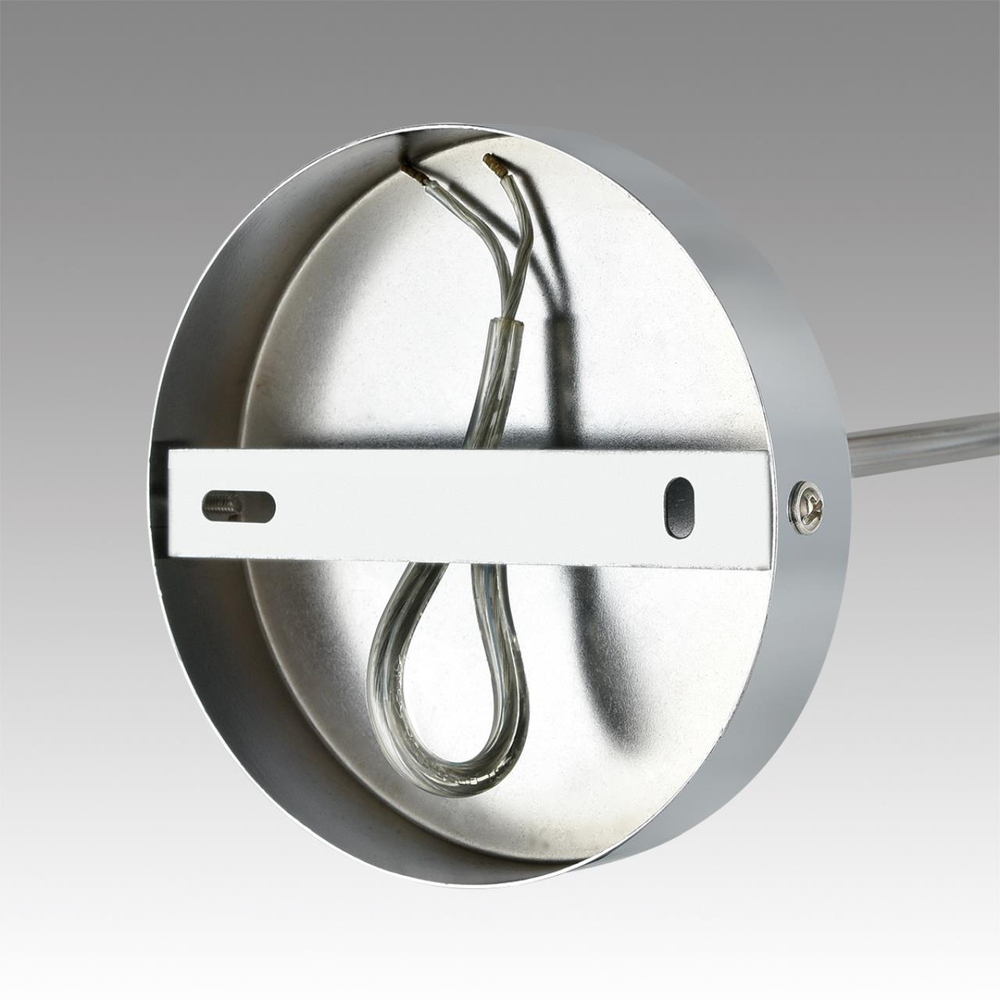 6585/8 MODERNI LN26 059 хром/бежевый, металл/текстиль, стекло Люстра подвесная E14 8*40W 220V ARNIKA