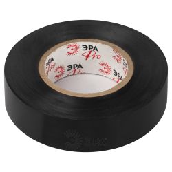 Изолента ЭРА ET1925BLACK ПВХ 19мм х 25м черная
