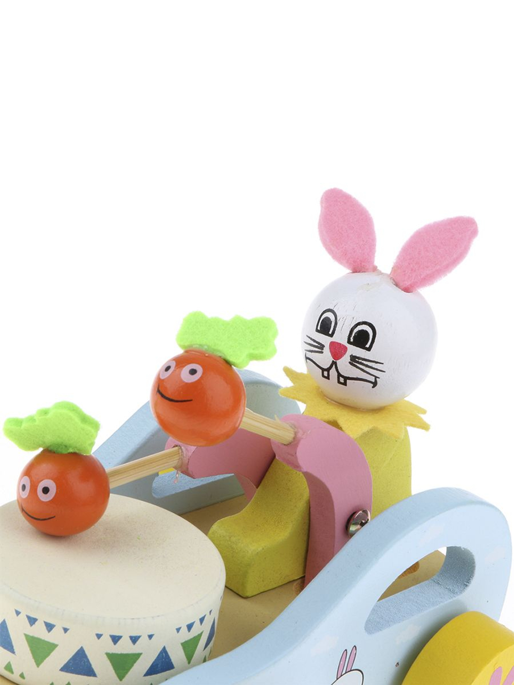 Игрушка интерактивная для малышей "Кролик с барабанами"