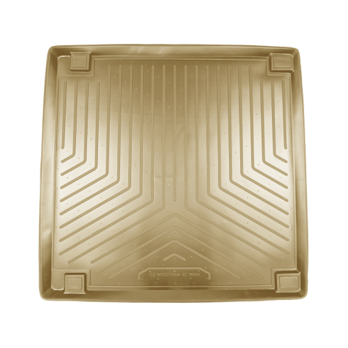 Коврик в багажник Norplast/Unidec для Opel Vectra в кузове C WAG (2002-2008) Бежевый, полиуретан, арт.NPL-P-63-82-B