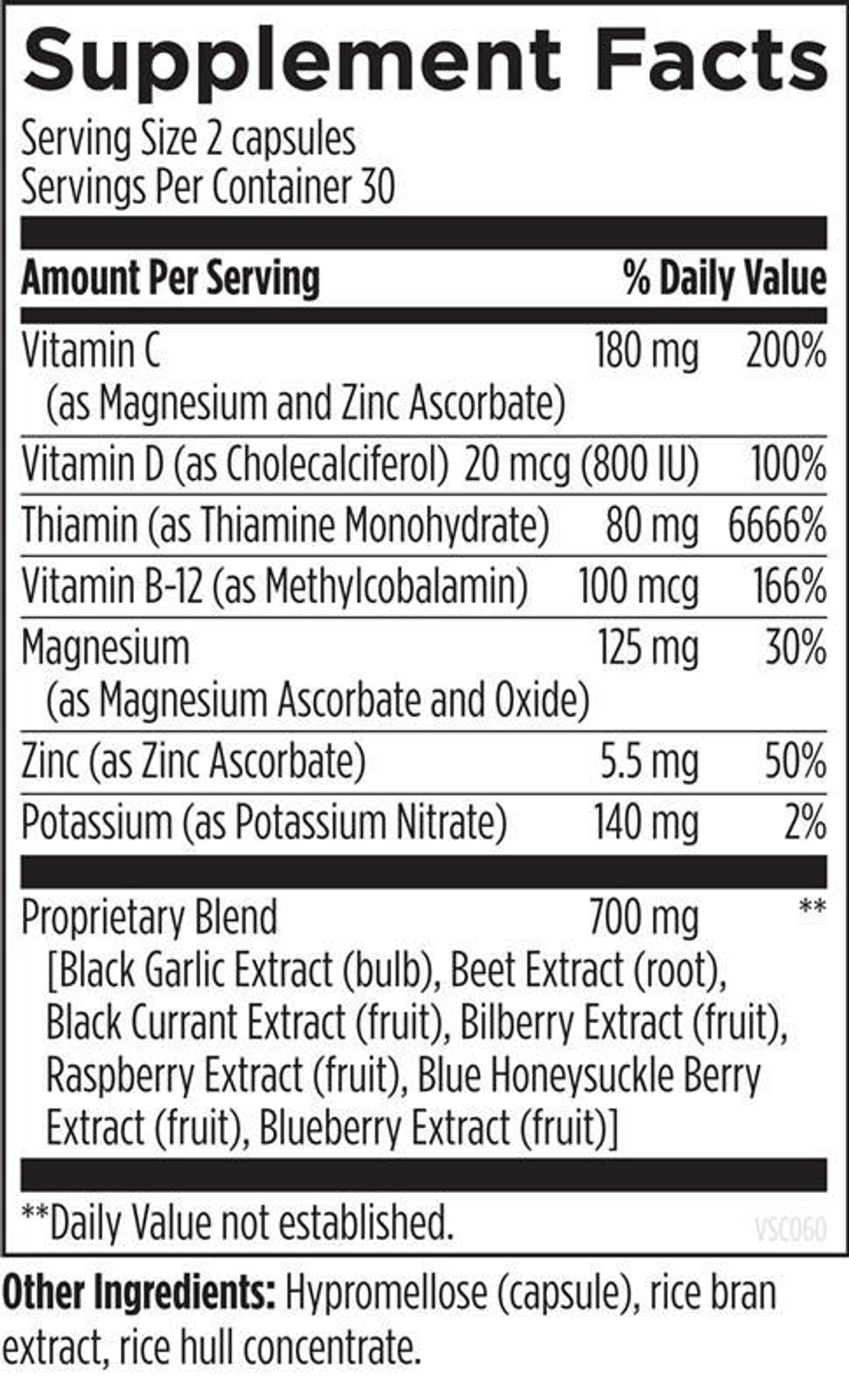 Designs For Health - Vascanox HP® - 60 capsules