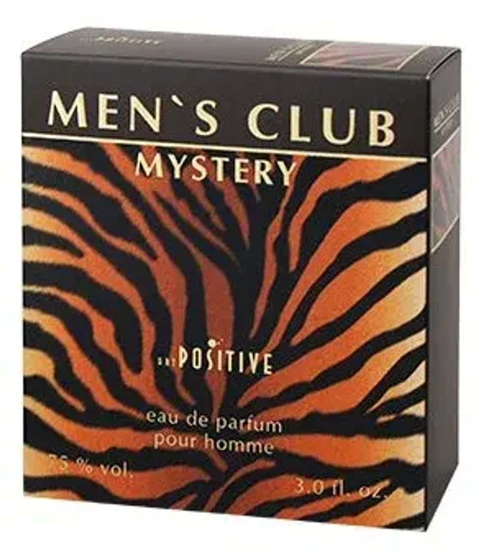 Парфюмерная вода для мужчин "MEN'S CLUB MYSTERY" 90мл Россия