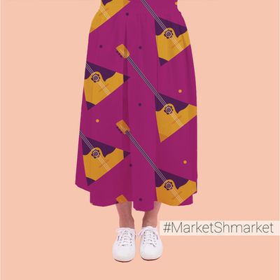 Юбка с принтом 