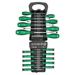 Отвертки в комплекте с битами, набор 44пр. RockFORCE RF-7044
