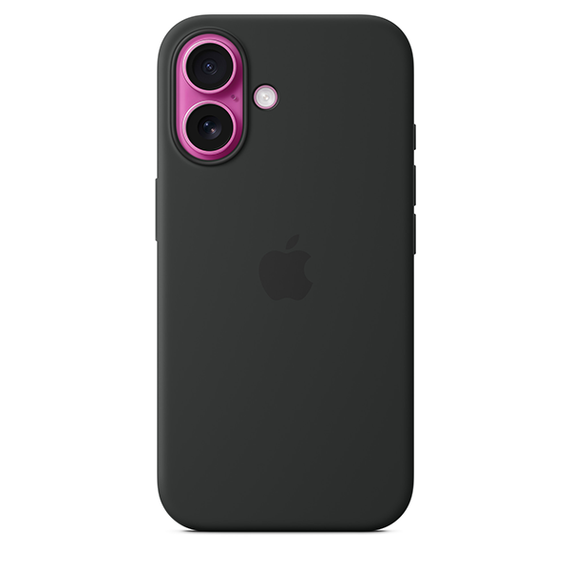 Чехол Apple iPhone 16 Plus Silicone Case with MagSafe Black MYY93