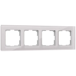 Рамка на 4 поста Favorit (дымчатый,стекло) W0041117