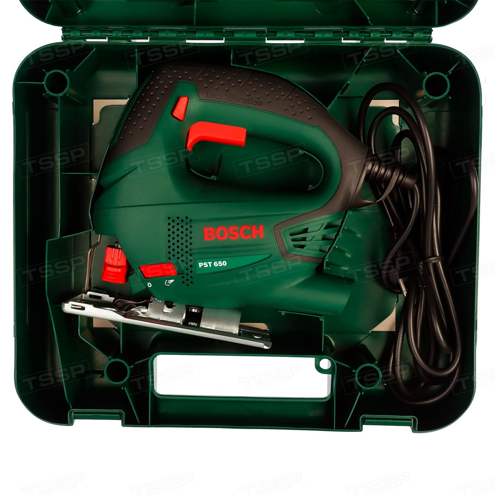 Электрический лобзик Bosch PST 650 06033A0720 (500 Вт, 3100 ход/мин, кейс)
