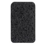 Набор губок для посуды из целлюлозы и кокосового волокна eco sponge, черные, 6 шт.