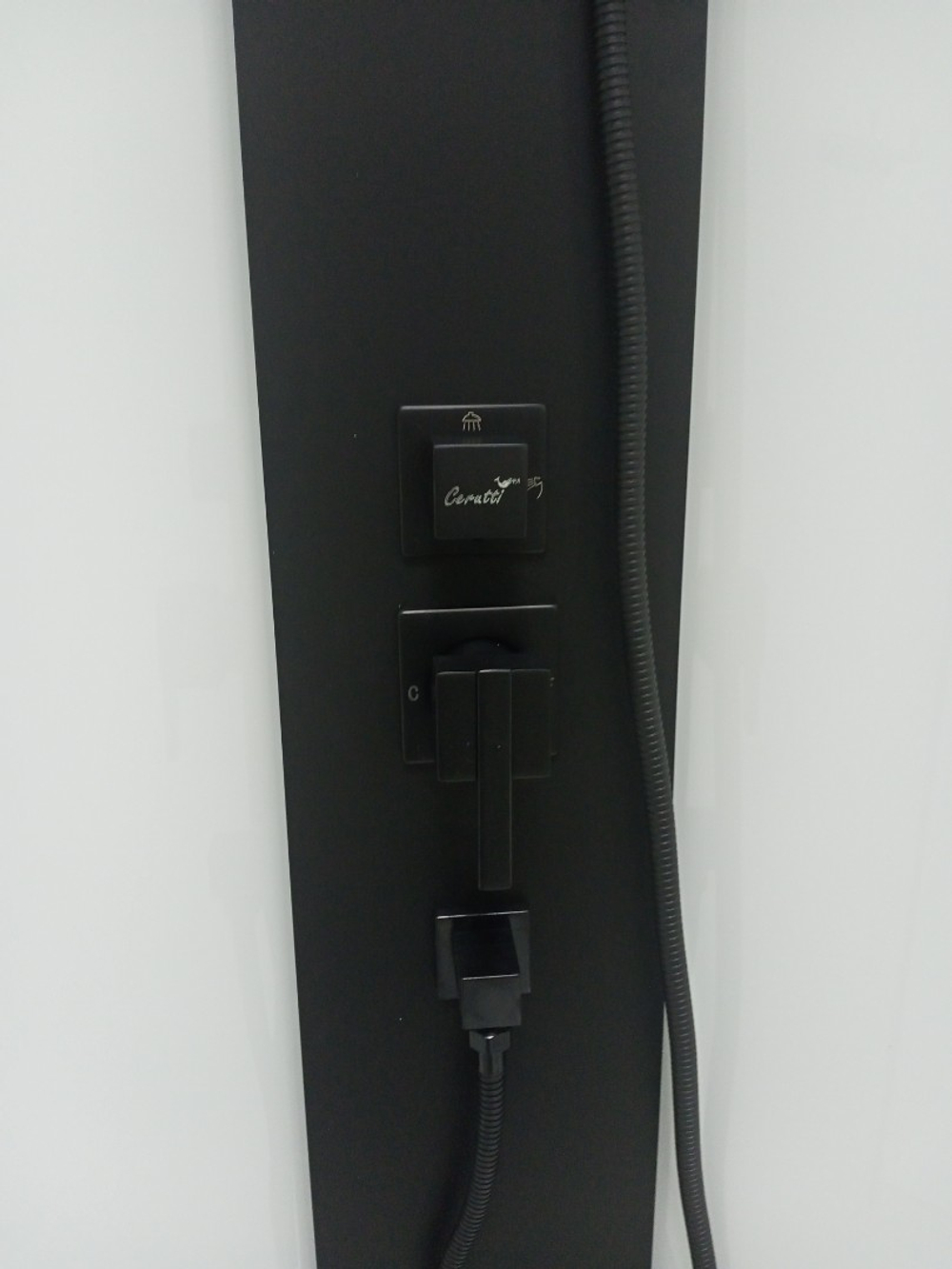 Душевая кабина Ceruttispa (ЧеруттиСпа) CHIKA901B, с низким поддоном, 90x90x225