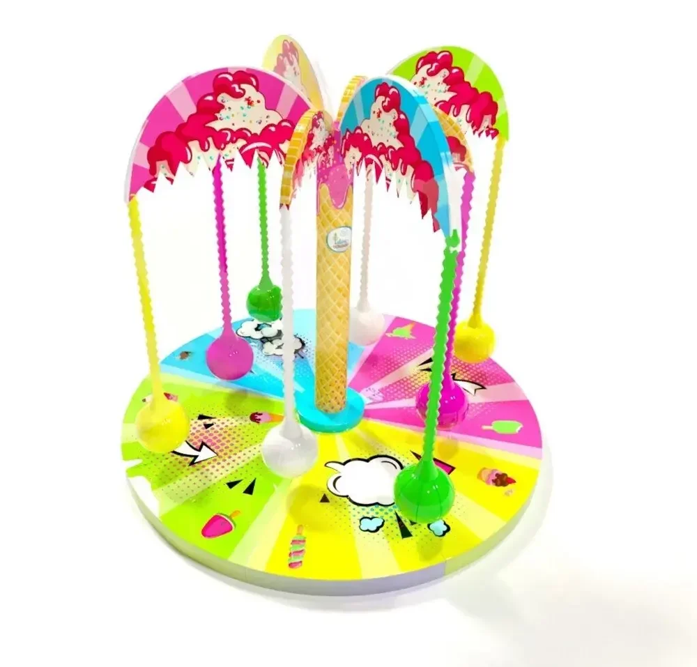 Детская карусель «Кокосовая пальма» тематическая