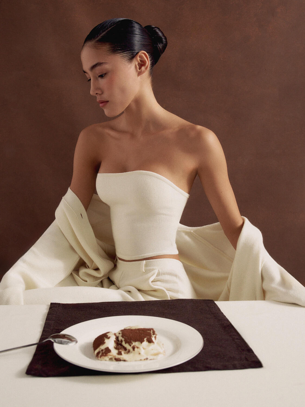 Топ-бандо LEO, молочный