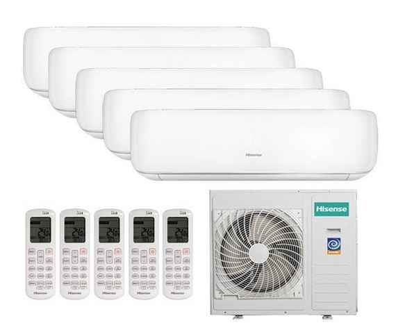 Мульти сплит-система Hisense 5 x AMS-09UW4RVETG00 / AMW5-42U4RTA