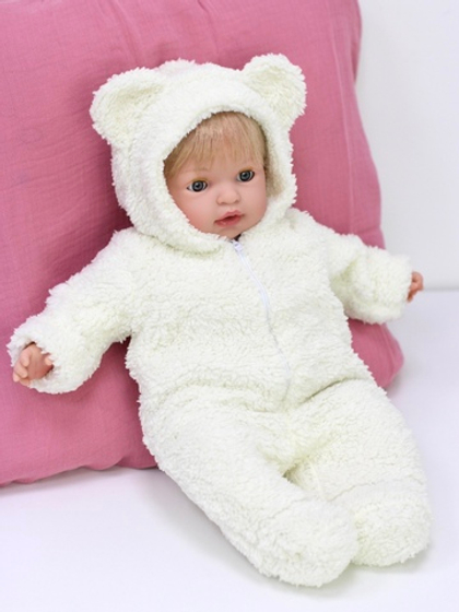 Плюшевый комбинезон "Мишка" для кукол 40-45 см (кукла в комплект не входит)